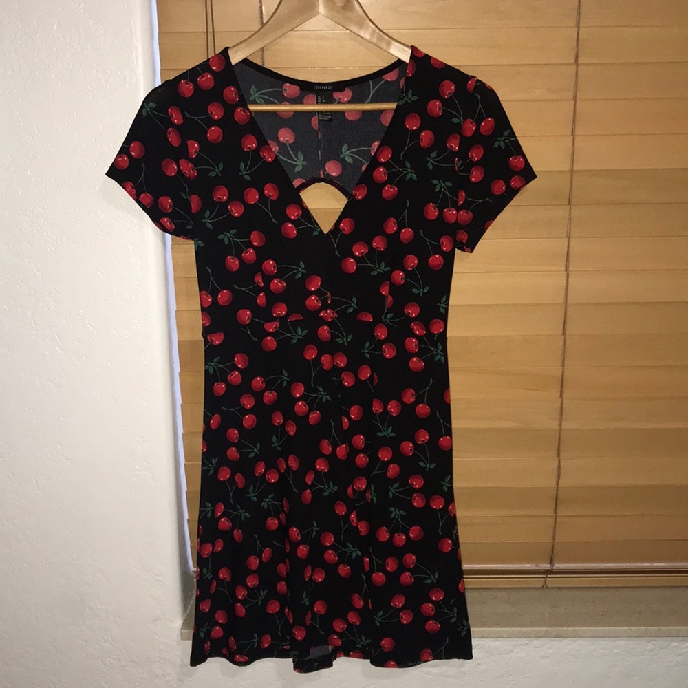 Cherry mini dress